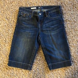 Women's size 8 jean shorts. Long